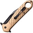 TF1042TN Tac Force Linerlock Pocket Knife Spring Assisted Tan 
