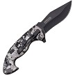 TF1043DG Tac Force Linerlock Pocket Knife Spring Assisted Digital Camouflage 