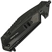 TF1045BK Tac Force Linerlock Pocket Knife Spring Assisted Black 