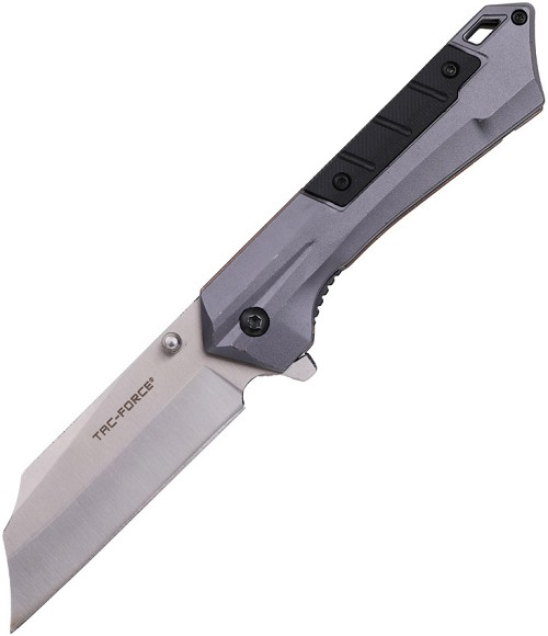 Tac Force Linerlock Pocket Knife Spring Assisted Gray - TF1047GY 