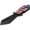 TF1048F Tac Force Linerlock Pocket Knife Spring Assisted US Flag 