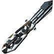 TF1048SC Tac Force Linerlock Pocket Knife Spring Assisted Camouflage 