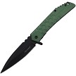 Tac Force Linerlock Pocket Knife Spring Assisted Green - TF1050GN 