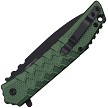 TF1050GN Tac Force Linerlock Pocket Knife Spring Assisted Green 