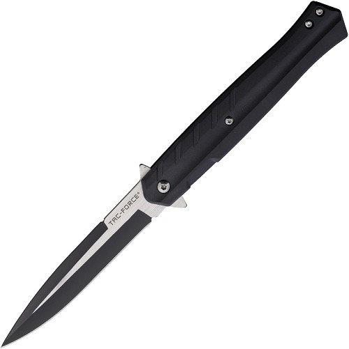 Tac Force Linerlock Pocket Knife Spring Assisted - TF2002BK 