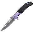 Tac Force Linerlock Pocket Knife Spring Assisted Opening Purple - TF2009BL 