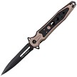 Tac Force Linerlock Pocket Knife Spring Assisted Opening Bronze - TF2011BZ 