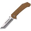 Tac Force Linerlock Pocket Knife Spring Assisted Opening Brown - TF2012BN 
