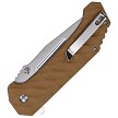 Tac Force Linerlock Pocket Knife Spring Assisted Opening Brown - TF2012BN 