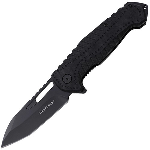 Tac Force Spring Assisted Folder Linerlock Pocket Knife - TF2013BK 