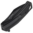 TF2018BK Tac Force Linerlock Pocket Knife A/O Black 