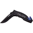 TF525PD Tac Force Police Linerlock Pocket Knife Spring Assisted 