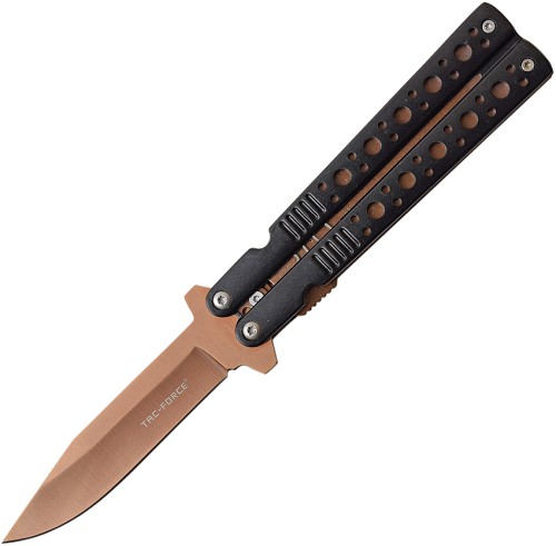 Tac Force Knives Linerlock Pocket Knife A/O Bronze - TF528BZ 