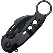TF534BK Tac Force Linerlock Pocket Knife Spring Assisted Black 
