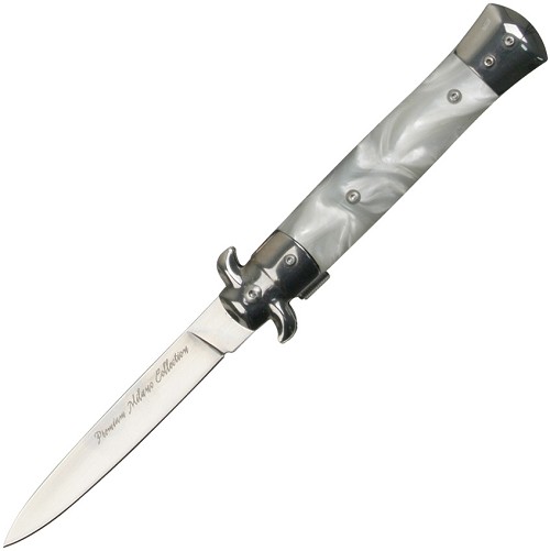 Tac Force Linerlock Pocket Knife Spring Assisted White - TF575WP 