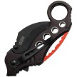 TF578BK Tac Force Karambit Linerlock Pocket Knife Black Spring Assisted 