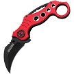 Tac Force Karambit Linerlock Pocket Knife Red Spring Assisted - TF578RD 