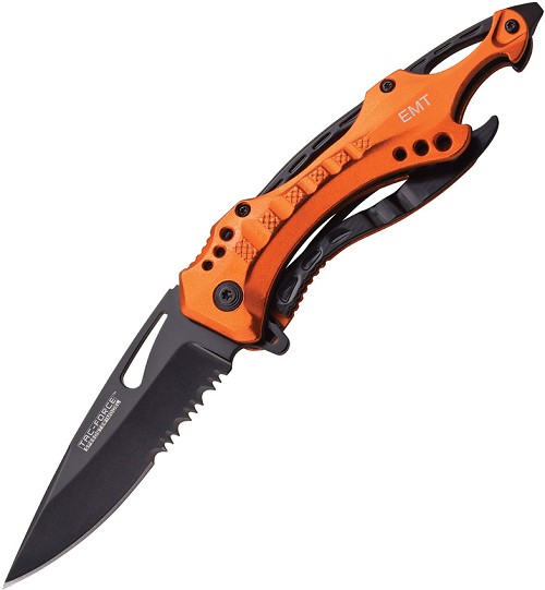 Tac Force Emergency Linerlock Pocket Knife A/O - TF705EM 