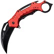 Tac Force Linerlock Pocket Knife Spring Assisted Red - TF705KRD 