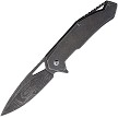 Tac Force Linerlock Pocket Knife Spring Assisted Black - TFA2001EM 