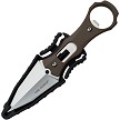TFFIX020BR Tac Force Fixed Blade Knife Brown 