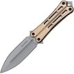Tac Force Fixed Blade Knife Bronze - TFFIX023BZ 