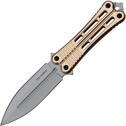 Tac Force Fixed Blade Knife Bronze - TFFIX023BZ 