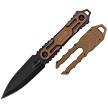 Tac Force Fixed Blade Knife Brown - TFFIX124BN 
