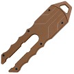 Tac Force Fixed Blade Knife Brown - TFFIX124BN 