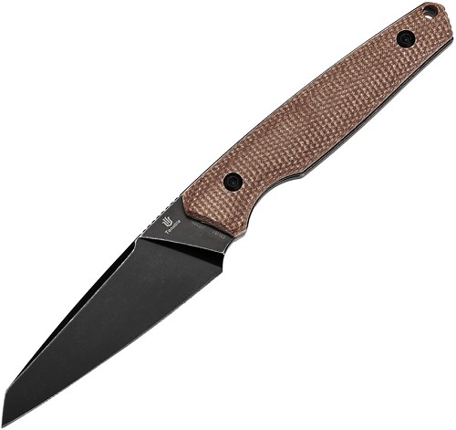 Tenable Parr Fixed Blade Knife Brown Micarta - TG011B4 