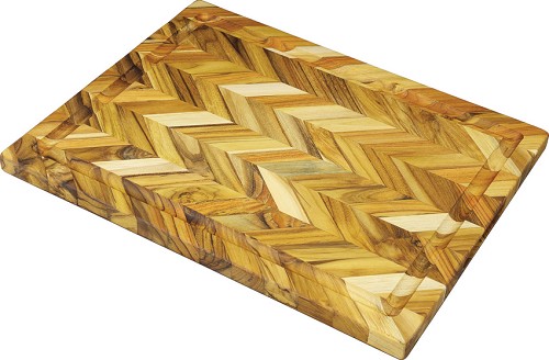 Teak Haus Herringbone Cutting Board - THS325 