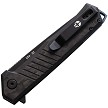 TKTF1CBKBK1 Tekto Knives F1 Alpha Linerlock Pocket Knife Carbon/Blue 