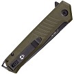 TKTF1GODBK1 Tekto Knives F1 Alpha Linerlock Pocket Knife OD Green 