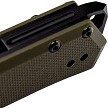 TKTF1GODBK1 Tekto Knives F1 Alpha Linerlock Pocket Knife OD Green 