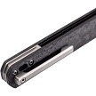 TKTF2CBKSL4 Tekto Knives F2 Bravo Linerlock Pocket Knife Carbon Fiber/Silver 
