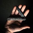 TKTF2CRDBK1 Tekto Knives F2 Bravo Linerlock Pocket Knife Red Carbon Fiber 