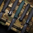 TKTF2GODBK1 Tekto Knives F2 Bravo Linerlock Pocket Knife OD Green/Black 