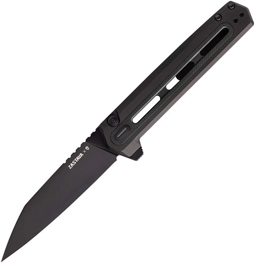 Tekto F4 Echo Button Lock Pocket Knife Black - TKTF4RGBKS35 