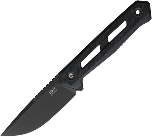Tekto X1 Fixed Blade Knife Black - TKTX1RBKMC 