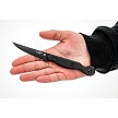 TPELPO02 TOPS El Pionero Blackout Edition Fixed Blade Knife 