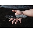 TPSE105C TOPS Steel Eagle Hunter Knife Point Saw 
