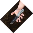 TPSE105F TOPS Steel Eagle Tanto No Saw Knife 