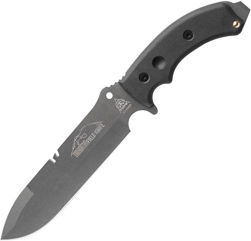 TOPS Tahoma Field Fixed Blade Knife Black Canvas - TPTAHO04 