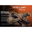 TPWC01 TOPS Woodcraft Fixed Blade Knife 