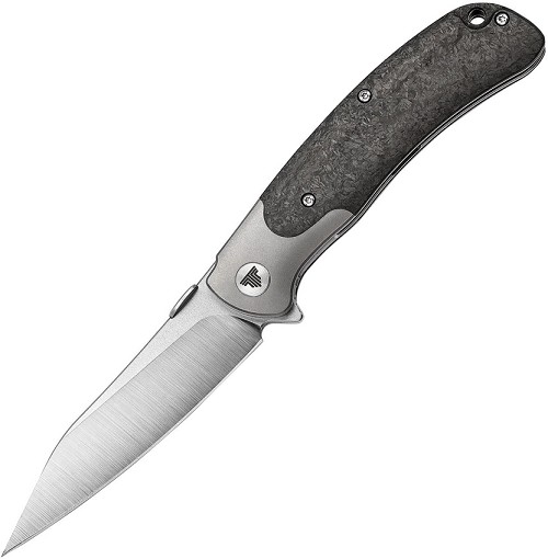 TRIVISA UMa-05 Linerlock Pocket Knife Carbon Fiber - TVTY07CTS 