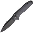 TRIVISA Antliae Buttonlock Pocket Knife Black - TVTY22BM14 