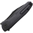 TVTY22BM14 TRIVISA Antliae Buttonlock Pocket Knife Black 