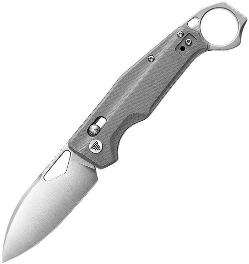 TRIVISA Sagitta-04 Crossbar Lock Pocket Knife Gray - TVYH02GG14 