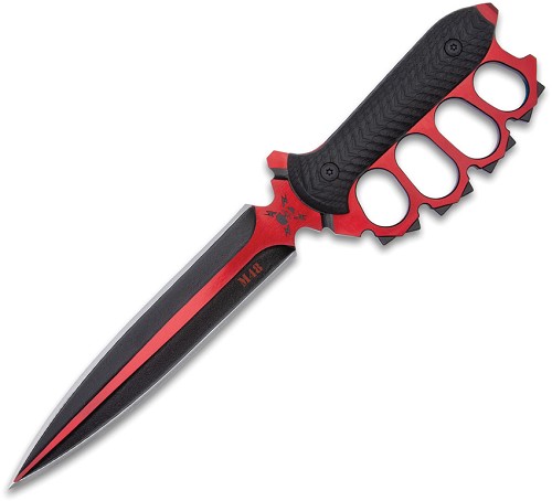 United Cutlery M48 Liberator Trench Knife Red - UC3381RD 