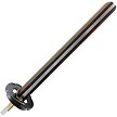 UC3525 United Cutlery Shikoto Tiger Wood Katana Sword 
